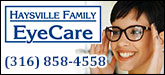 Haysville Family Eyecare Sponsorship Banner