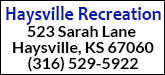Haysville Recreation Sponsorship Banner