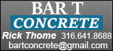 Bar T Concrete and Services Sponsorship Banner