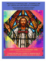 33rd Sunday in Ordinary Time November 13, 2022
