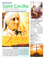 Bulletin September 11, 2016