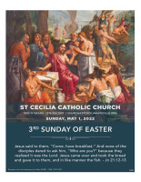 3rd Sunday of Easter - May 1