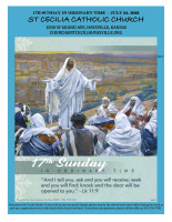 17th Sunday in Ordinary Time July 24th