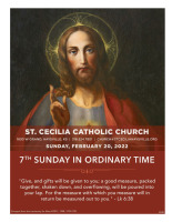 7th Sunday in OT - Feb 20