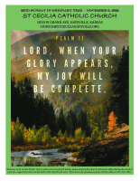 32nd Sunday in Ordinary Time Nov 6, 2022