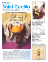 Bulletin April 30, 2017