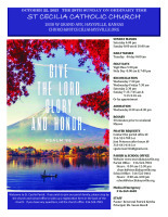October 22, 2023 29th Sunday in Ordinary Time