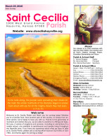 March 20, 2016 Bulletin