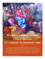 27th Sunday of OT - Oct 3
