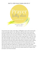 Easter Sunday LECTIO GUIDE