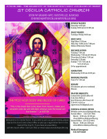 June 22, 2025 The Solemnity of the Most Holy Body and Blood of Christ