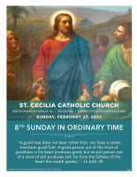 8th Sunday in OT Feb 27