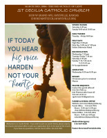 3rd Sunday in Lent -- March 3, 2024
