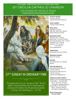 October 5, 2025 - 27th Sunday in Ordinary Time