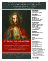 February 23, 2025 -- The Seventh Sunday in Ordinary Time