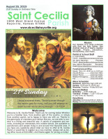 Bulletin August 25, 2019