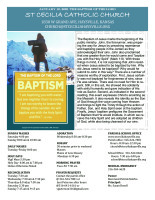 January 12, 2025 The Baptism of the Lord