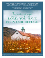 23rd Sunday in Ordinary Time Sept 4th
