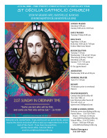 Aug 24, 2025 The 21st Sunday in Ordinary Time