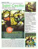 Bulletin August 11, 2019