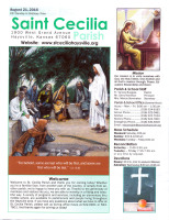 Bulletin August 21, 2016
