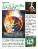 Bulletin August 18, 2019