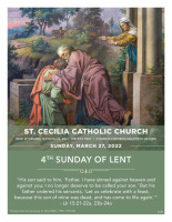 4th Sunday in Lent - Mar 27