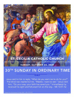 30th Sunday of OT Oct 24