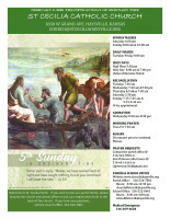 February 9, 2025 The Fifth Sunday of Ordinary Time