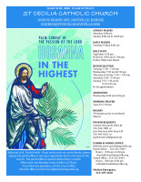 March 29, 2026 Palm Sunday