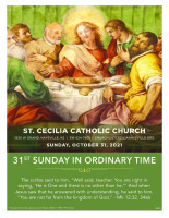 31st Sunday of OT Oct 31