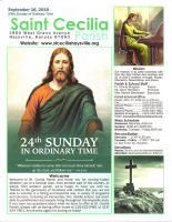 Bulletin September 16, 2018
