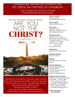 November 23, 2025 - Our Lord Jesus Christ, King of the Universe