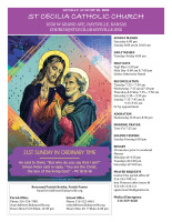 Aug 23, 2026 The 21st Sunday in Ordinary Time