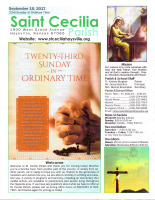 Bulletin September 10, 2017