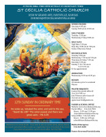 June 23, 2024 -- 12th Sunday in Ordinary Time