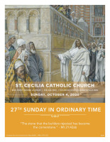 October 4, 2020: 27th Sunday of OT