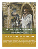 2-7-2021: 5th Sunday of OT