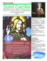 Bulletin February 16, 2020
