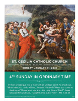 1-31-21: 4th Sunday OT
