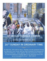 26th Sunday of OT Sept 26