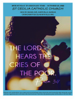 30th Sunday in Ordinary Time October 23rd