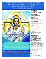 October 8, 2023 27th Sunday in Ordinary Time