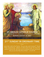 21st Sunday of OT August 22