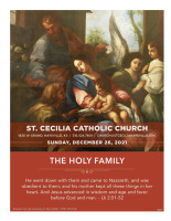 The Holy Family - Dec 26