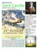 Bulletin September 15, 2019