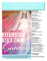 April 7, 2024--Divine Mercy Sunday 2024